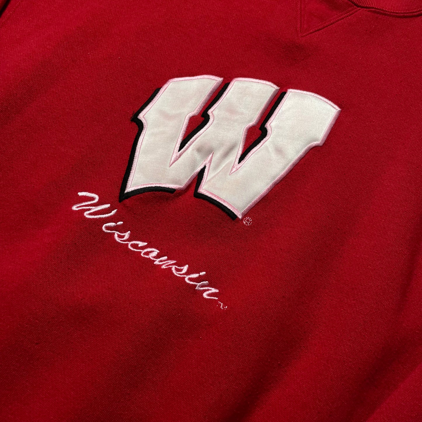 VINTAGE WISCONSIN BADGERS COLLEGE SWEATSHIRT - M