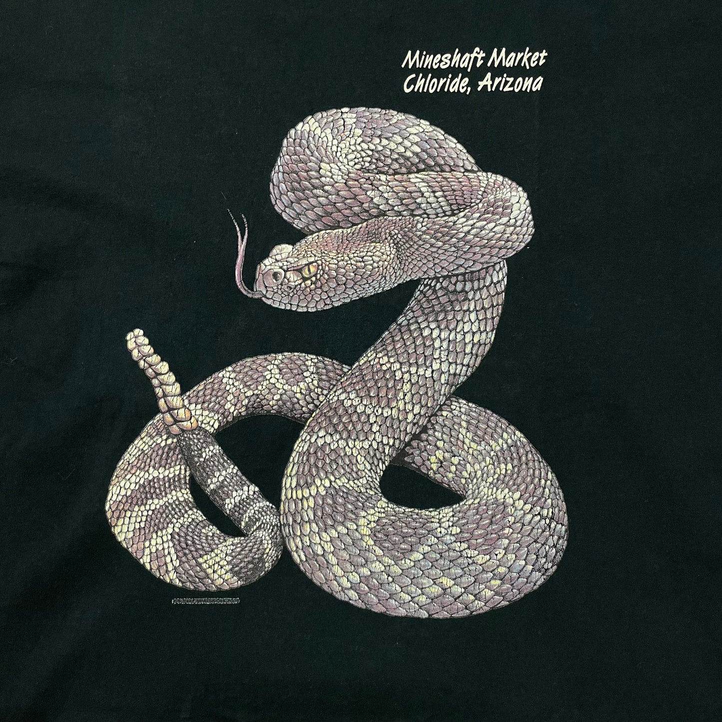 MINESHAFT MARKET SNAKE T SHIRT - XL