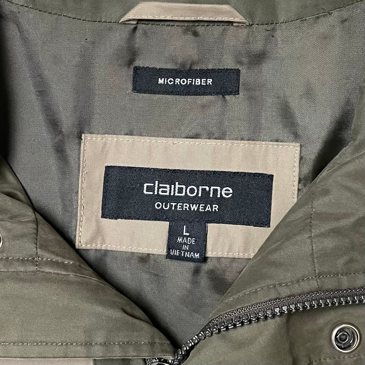 CLAIBORNE TWO TONE JACKET - L