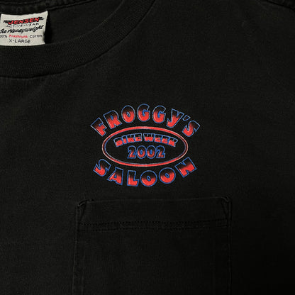 VINTAGE 2002 FROGGY’S BIKE WEEK LONG SLEEVE - XL