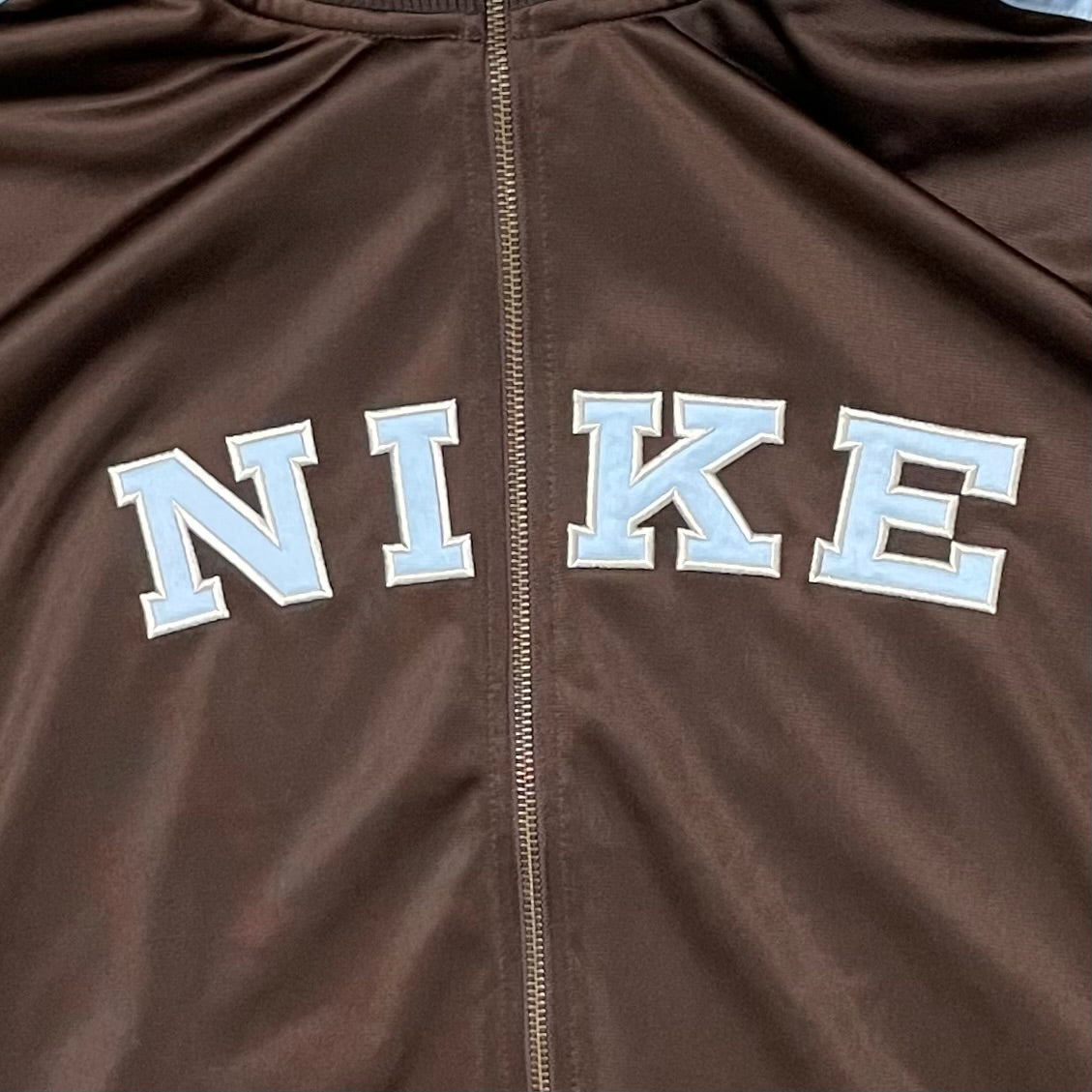 Y2K NIKE SPELLOUT FULL ZIP JACKET - XXL