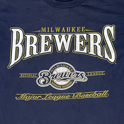 VINTAGE 2000 BREWERS T SHIRT - L