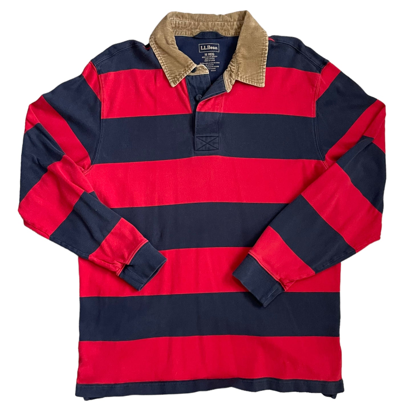 LL BEAN STRIPED LONG SLEEVE - M